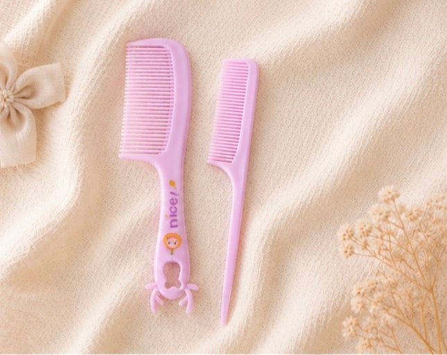 Lot de peignes bébé / enfant – 2 pièces 🪮