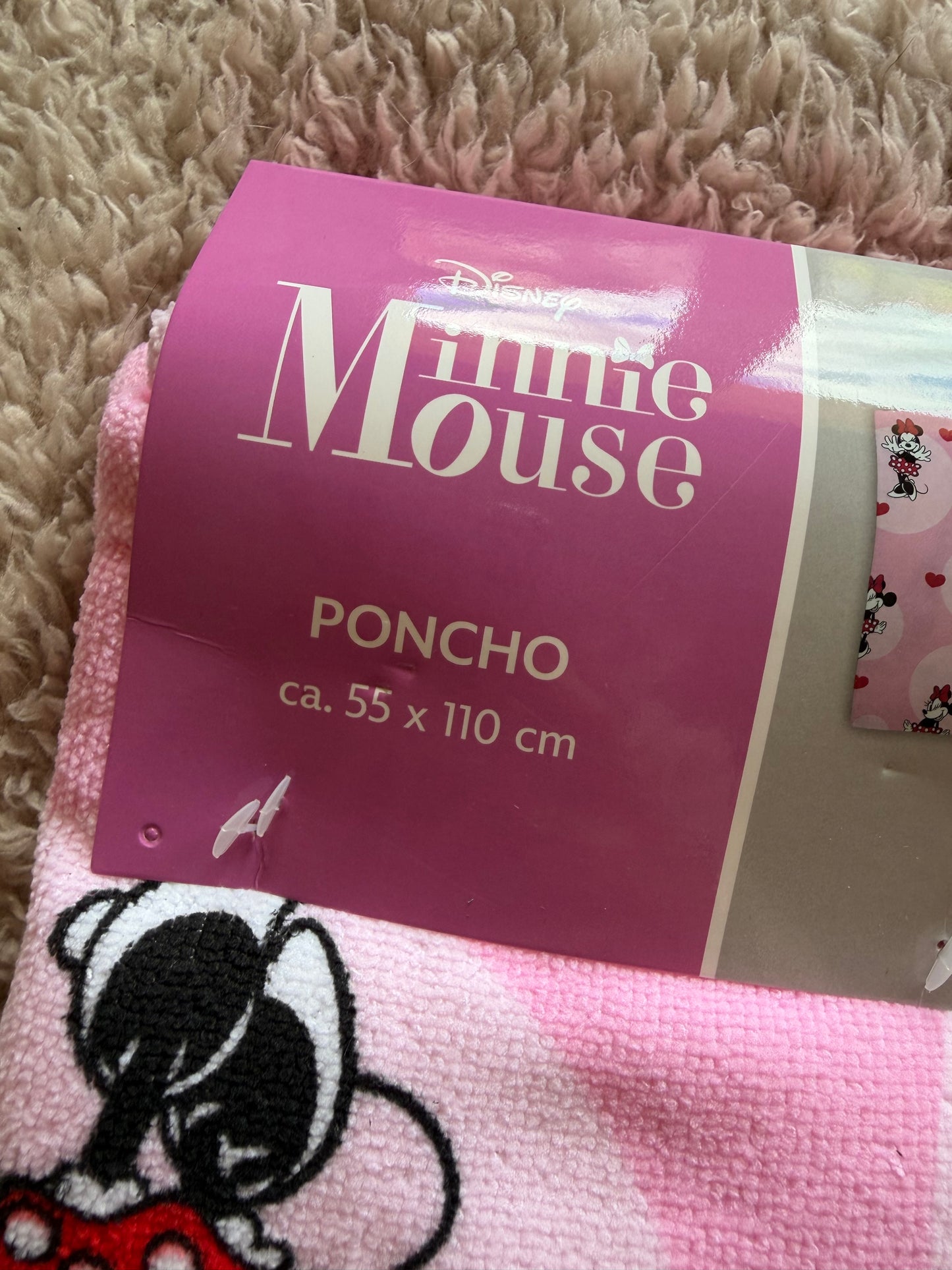 Poncho de Bain Minnie Mouse Disney 💕🎀