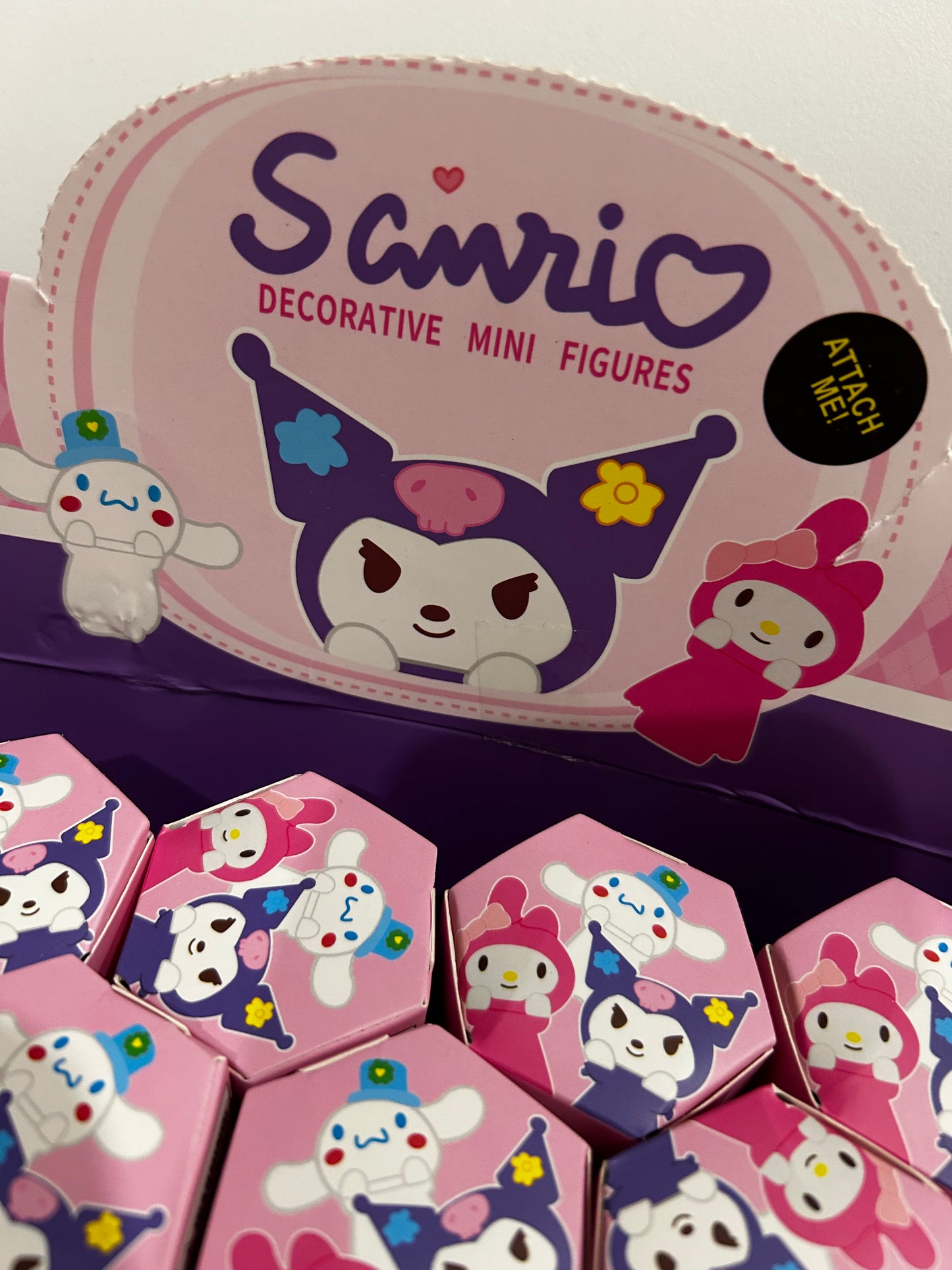 Figurine miniature Kuromi , décoration téléphone