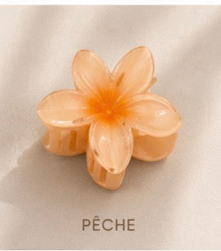 Pince Fleur Colorée pour Cheveux ✨ 🌺