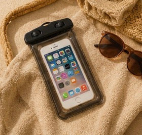 Pochette étanche pour téléphone avec cordon 📱💦