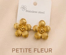 Boucles d’Oreilles Acier Inoxydable ✨💛