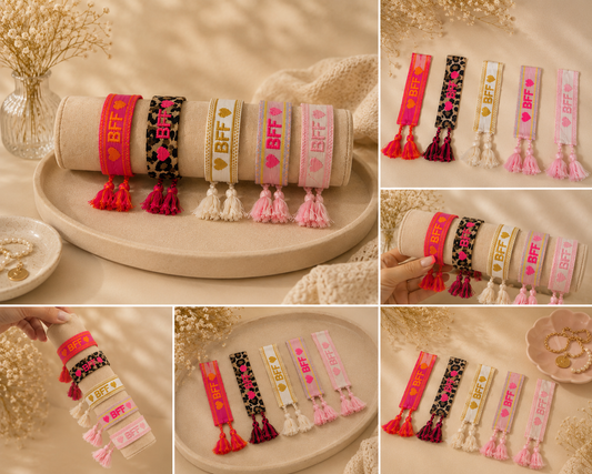 Bracelet BFF Ajustable – Modèle Aléatoire✨