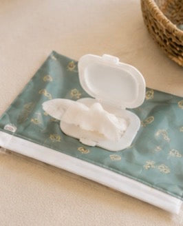 Pochette pour lingettes réutilisable & pratique 🤍✨