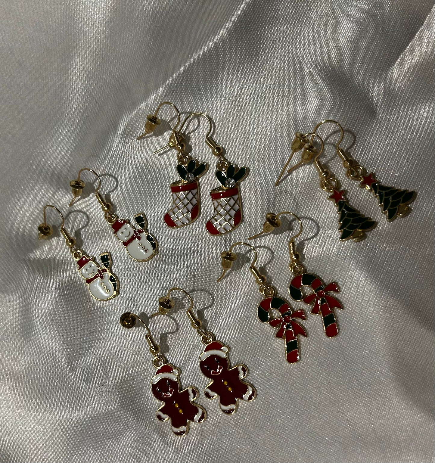 Boucle d’oreille fantaisie thème Noël