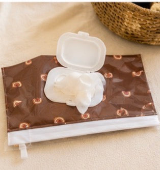 Pochette pour lingettes réutilisable & pratique 🤍✨