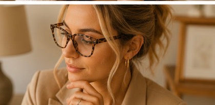 Lunettes fantaisie grand carré ✨🖤