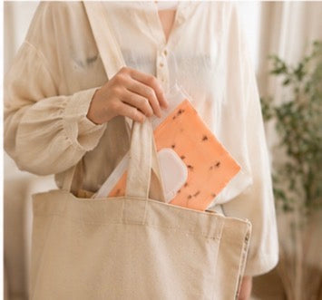 Pochette pour lingettes réutilisable & pratique 🤍✨