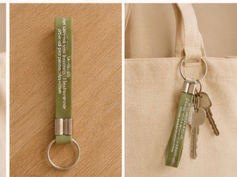 Porte-clés message inspirant ✨🔑