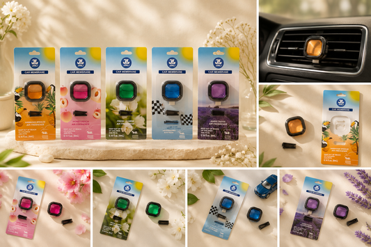 Diffuseur Parfum Voiture à Clip – Désodorisant Ventilation 🌸