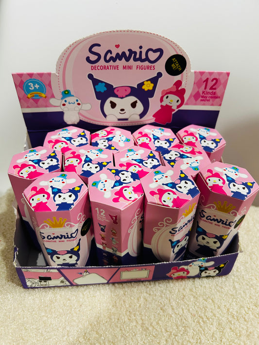 Figurine miniature Kuromi , décoration téléphone