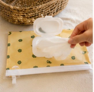 Pochette pour lingettes réutilisable & pratique 🤍✨