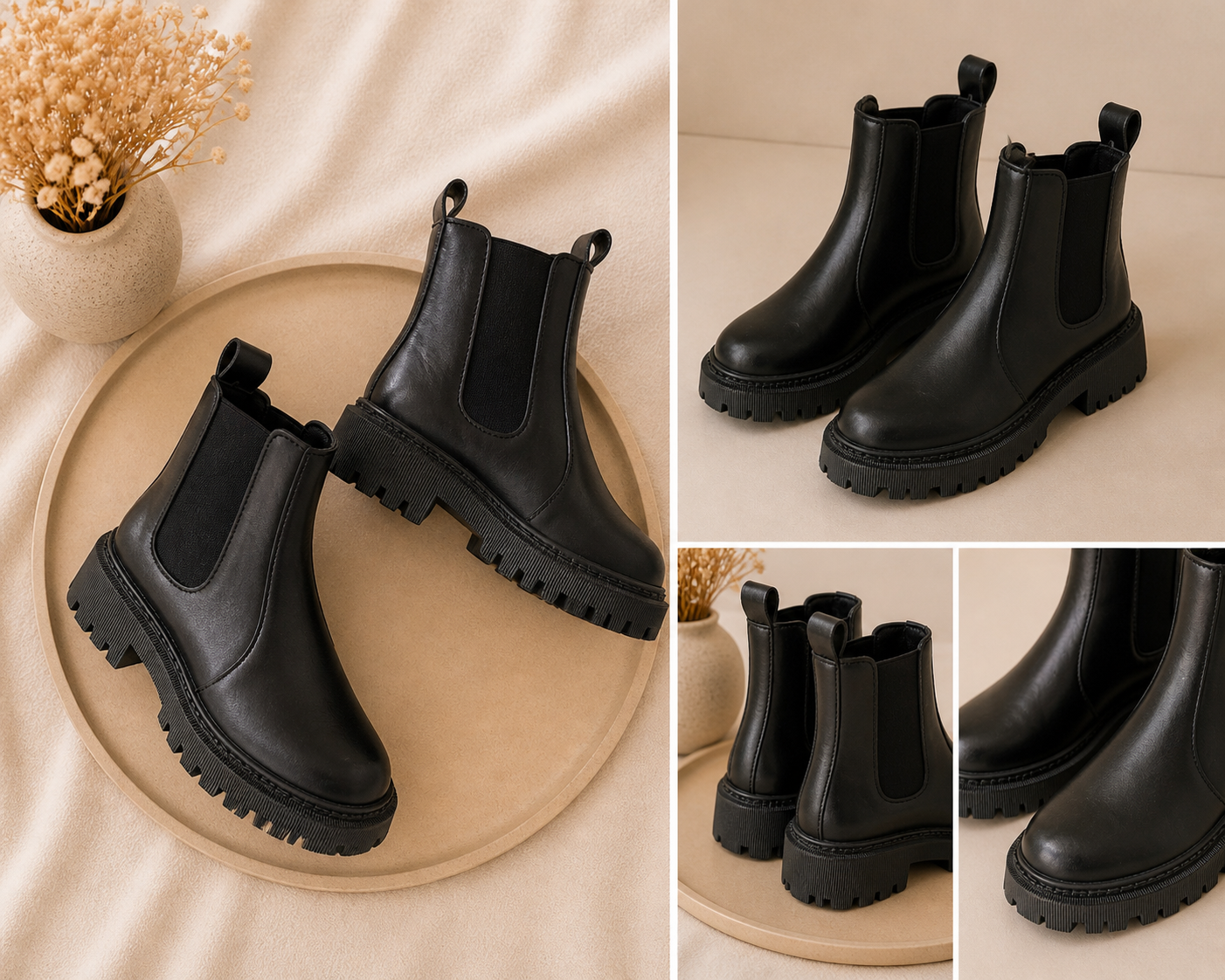 Bottines élégantes & tendance pour femme 🖤✨