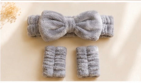 Bandeau spa & poignets ultra doux ✨🧖‍♀️