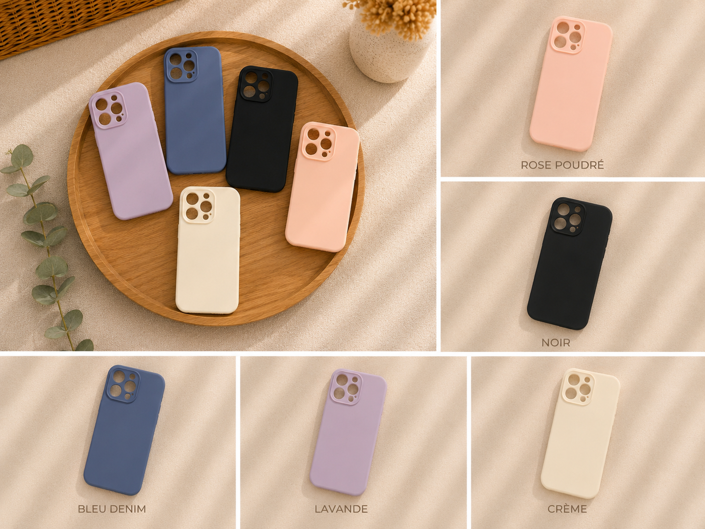 Coque Silicone iPhone 16 Pro 📱✨
