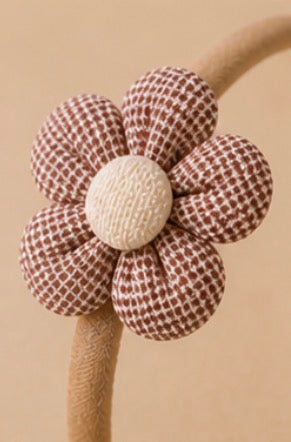 Serre-têtes fleuris pour petites filles ✨