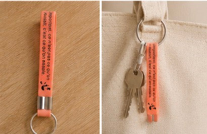 Porte-clés message inspirant ✨🔑