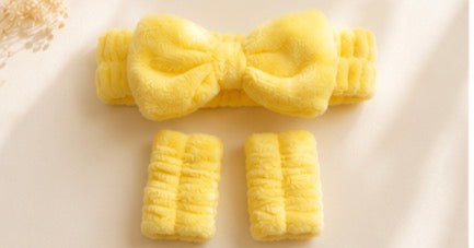 Bandeau spa & poignets ultra doux ✨🧖‍♀️