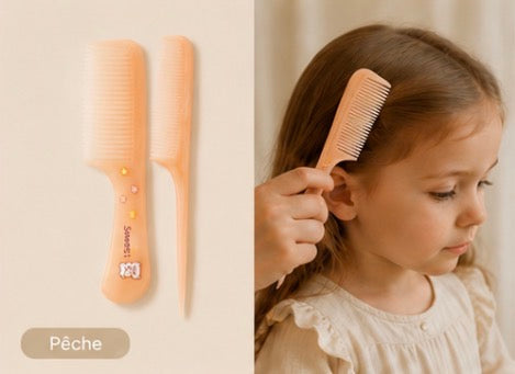 Lots de 2 peignes pour enfant 🎀✨