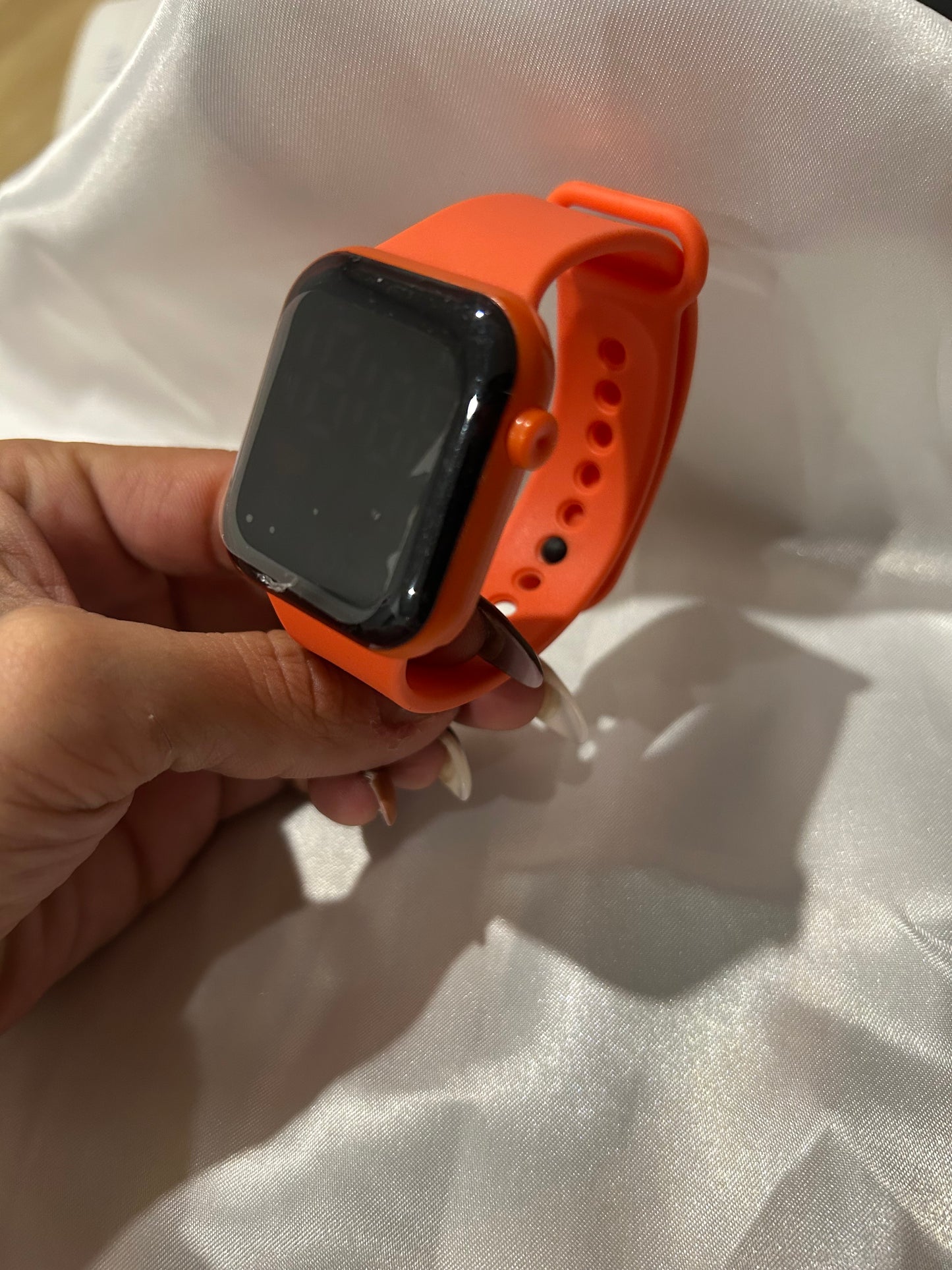 Montre de sport 24cm écran LCD femme