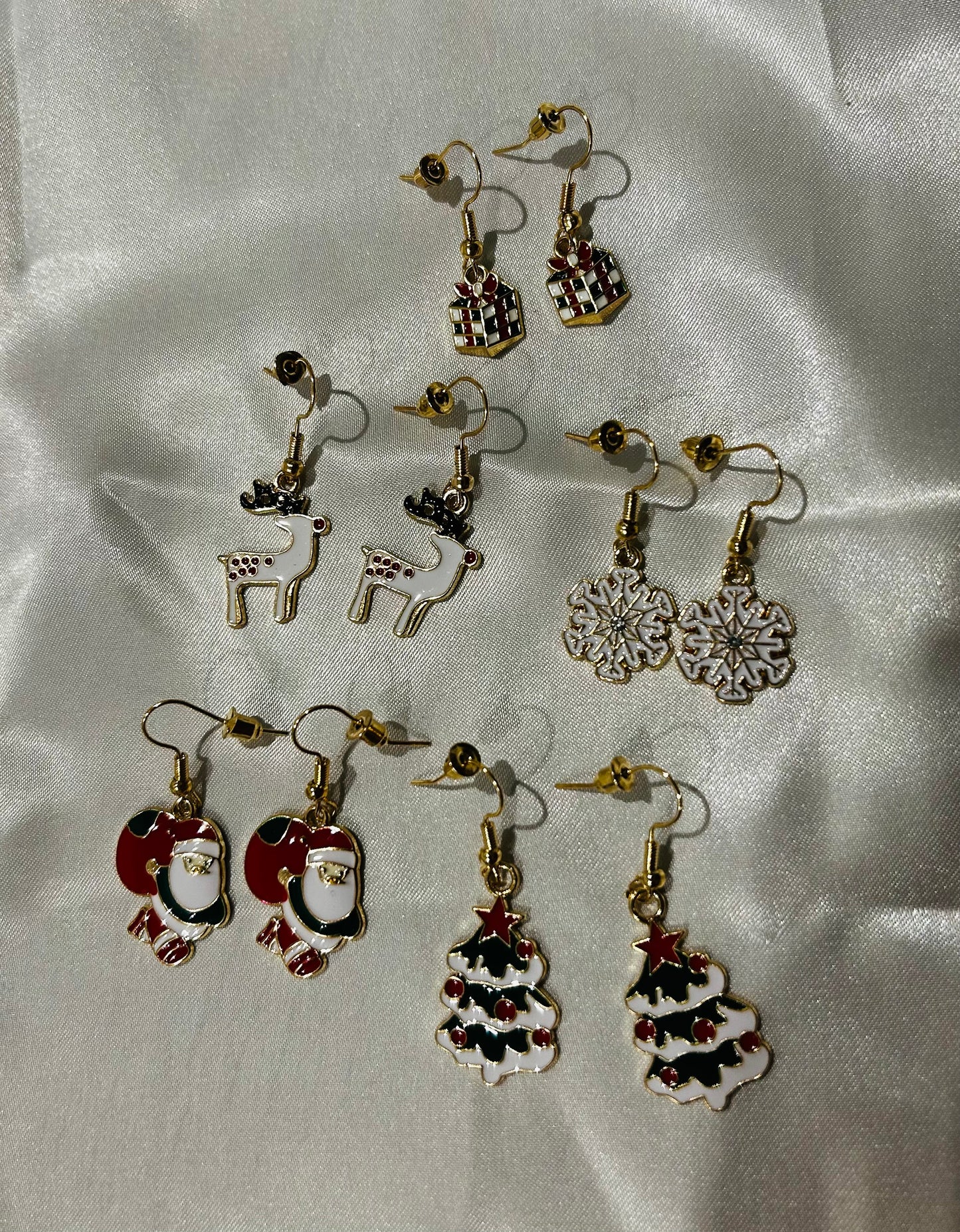 Boucle d’oreille fantaisie thème Noël