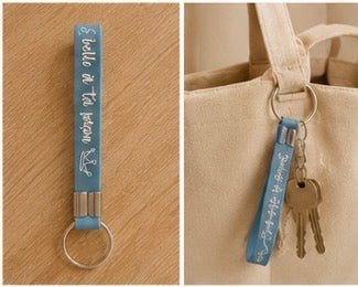 Porte-clés message inspirant ✨🔑