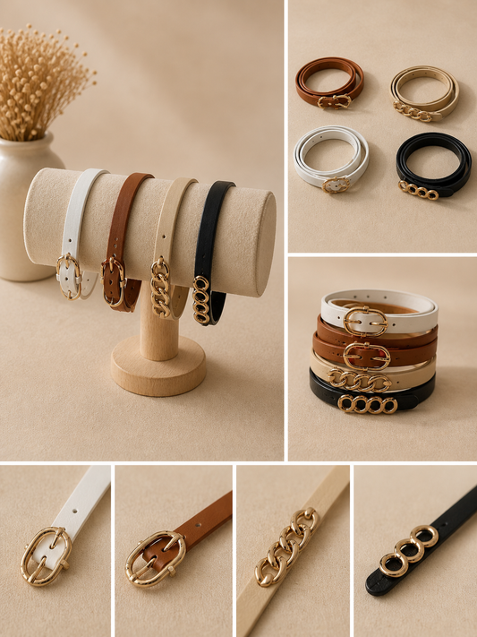 ✨ Ceinture fine tendance au style chic et intemporel Taille M 🤍