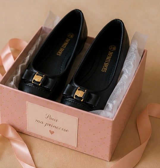 Ballerines élégantes pour petite fille 👧🖤