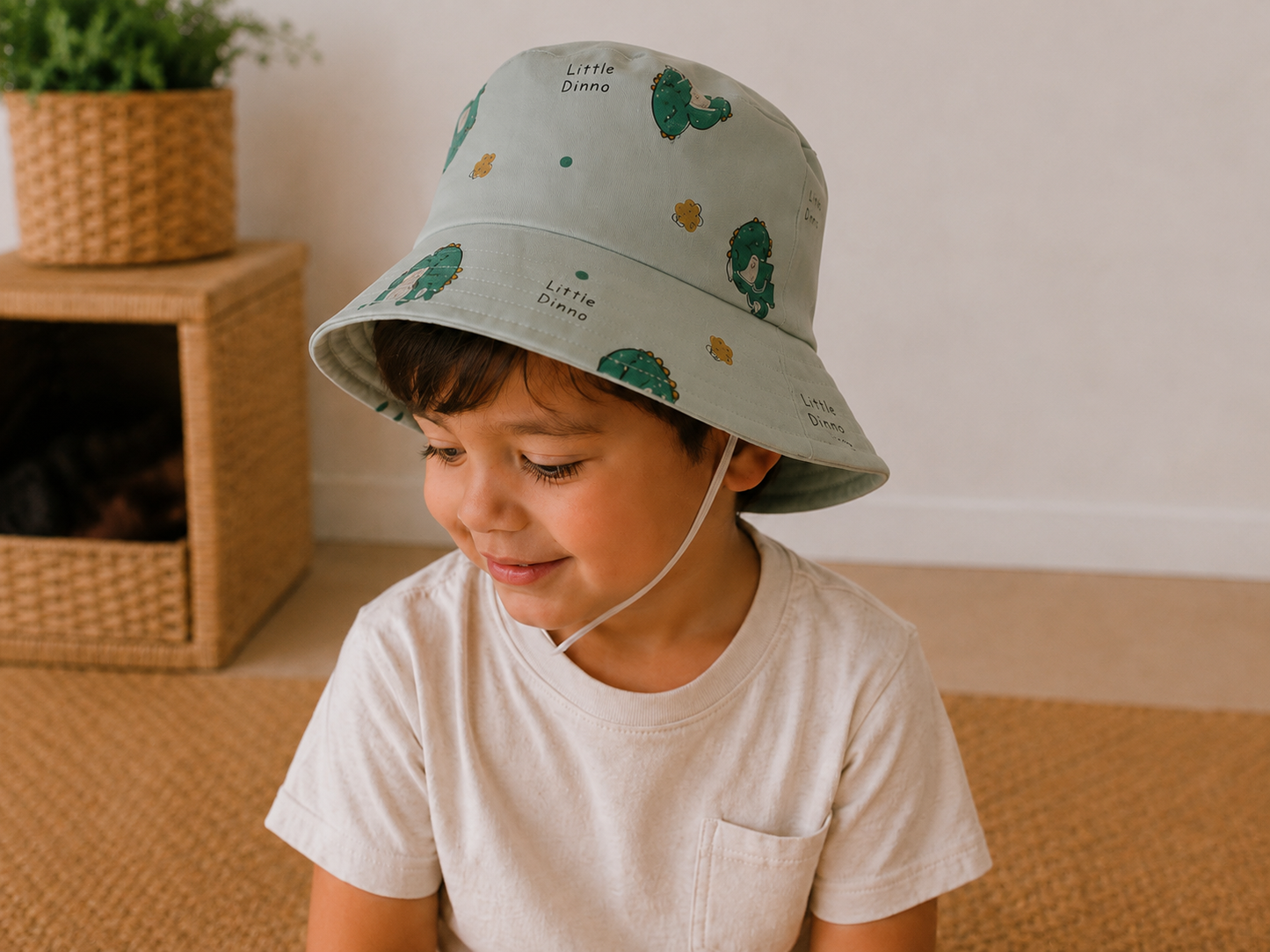 Bob enfant – Motif Petits dinosaures 🦖