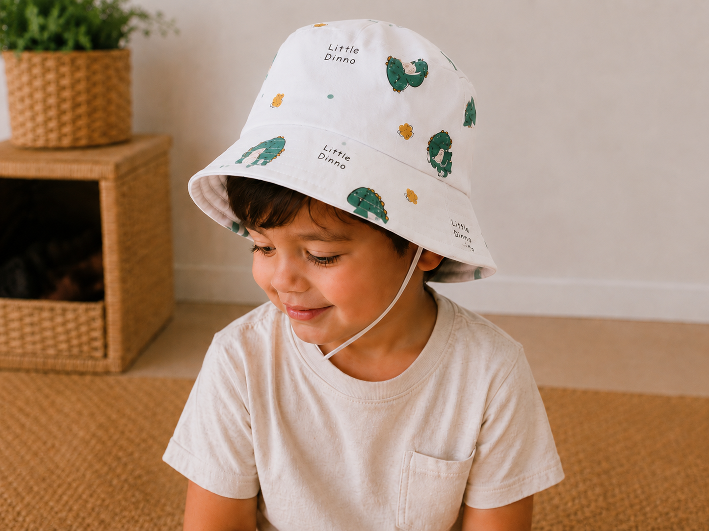 Bob enfant – Motif Petits dinosaures 🦖