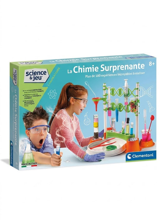Science & Jeu : La Chimie Surprenante – Coffret Laboratoire des 8 ans