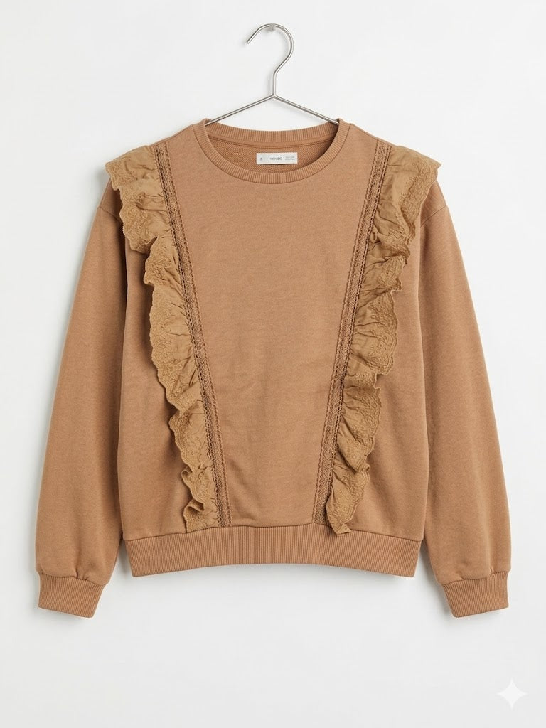 Sweat-shirt fille/ ados - taille 11-12 ans - Mango kids