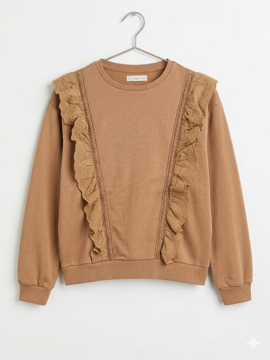 Sweat-shirt fille/ ados - taille 11-12 ans - Mango kids