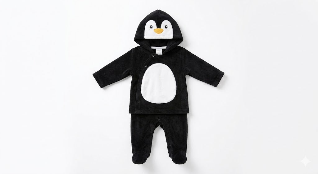 Ensemble Pyjama 2 pièces Bébé "Petit Pingouin" – 12 mois - du pareil au même