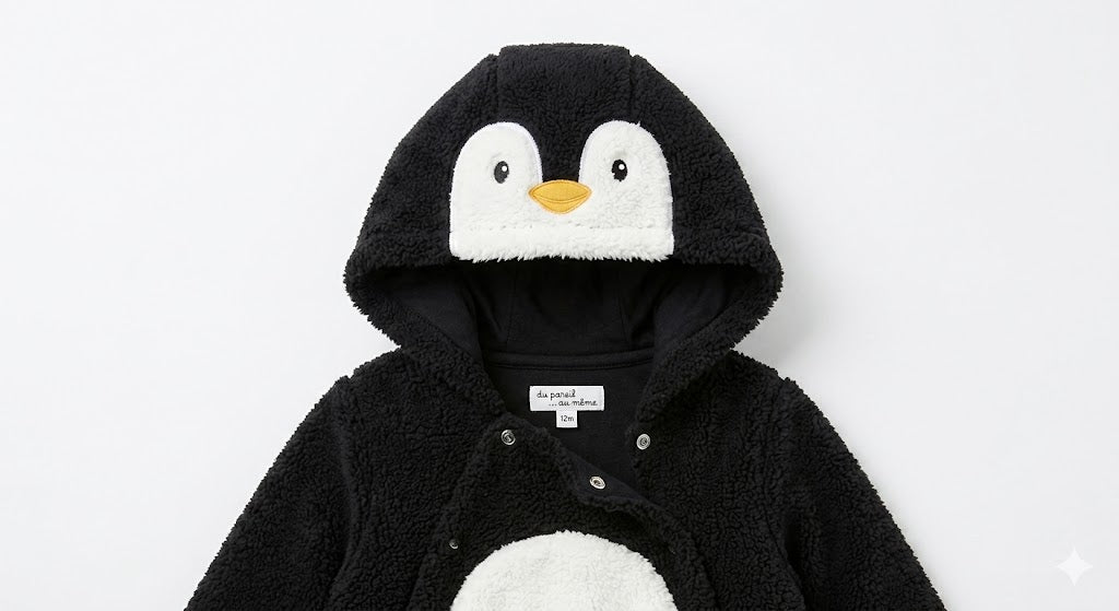 Ensemble Pyjama 2 pièces Bébé "Petit Pingouin" – 12 mois - du pareil au même