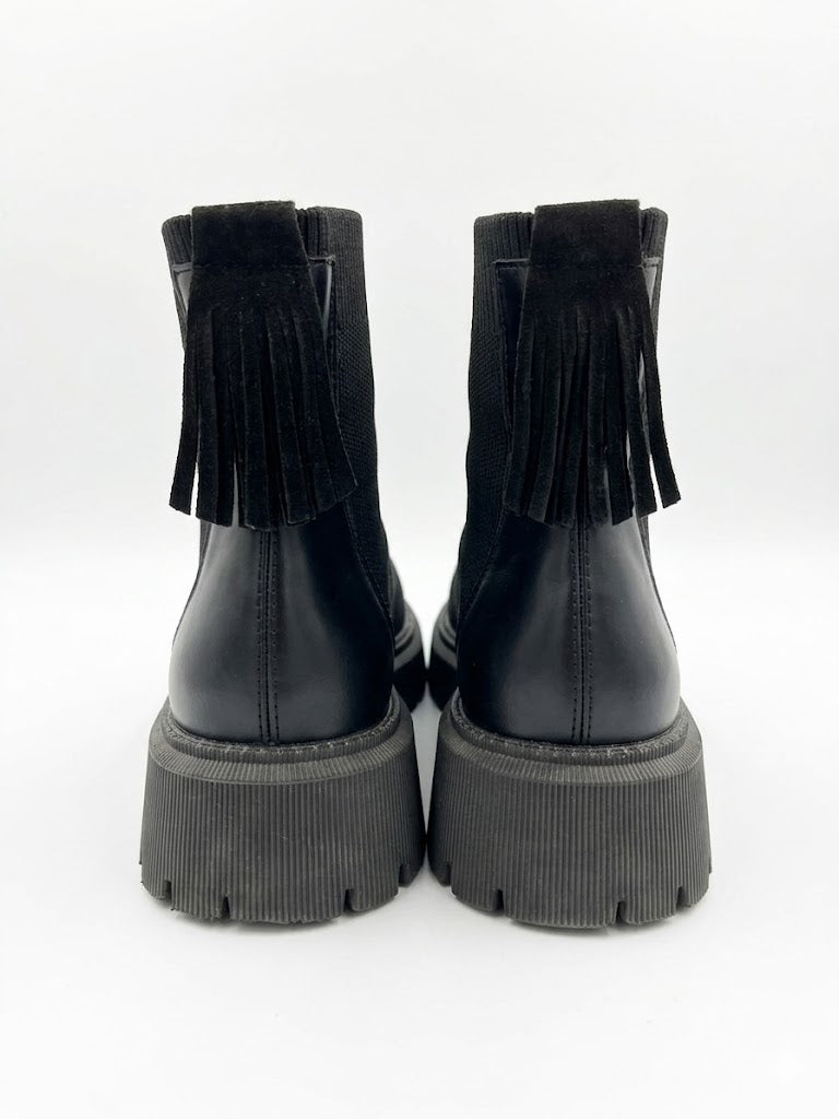 Bottines Style "Chaussette" à Semelle Crantée – Élégance Moderne pointure 42