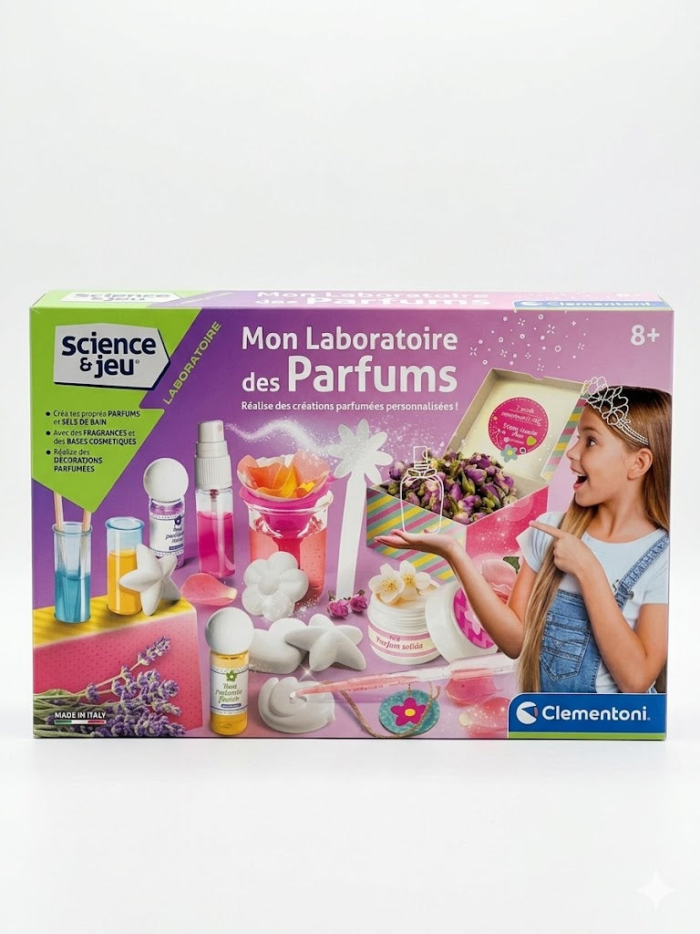 Mon Laboratoire des Parfums – Science & Jeu (Clementoni) des 8 ans