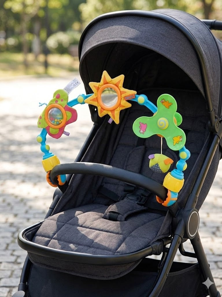 Arche d'Éveil Amovible pour Poussette 3 mois et +
