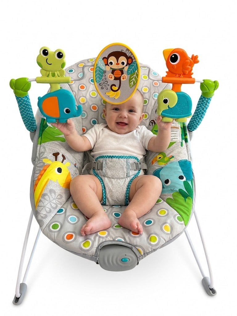 Transat Éveil et Confort pour Bébé – Thème Safari 0-6 mois