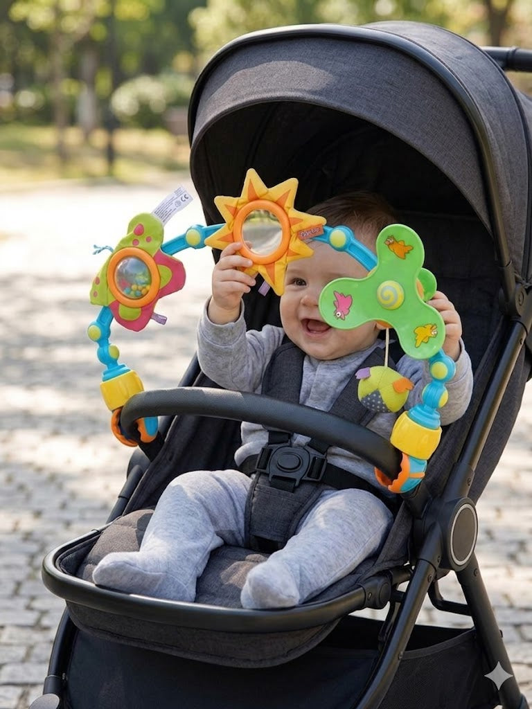 Arche d'Éveil Amovible pour Poussette 3 mois et +