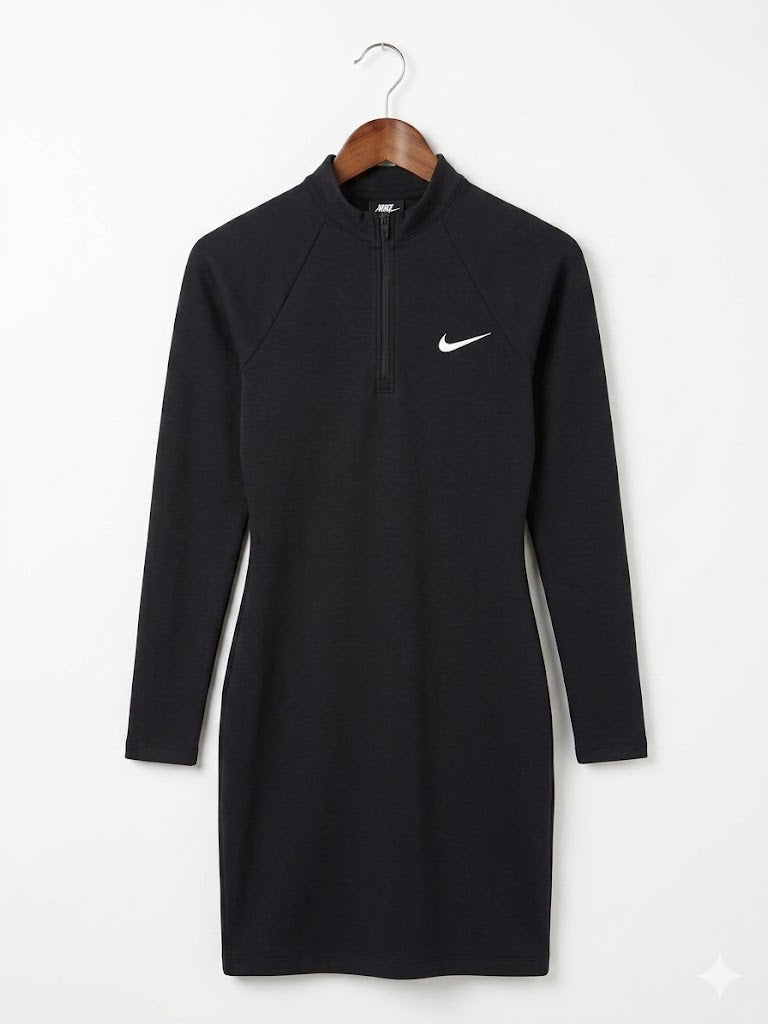 Robe femme NIKE col zippé - Taille S