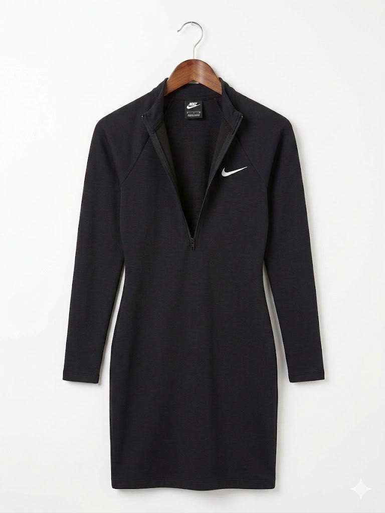 Robe femme NIKE col zippé - Taille S