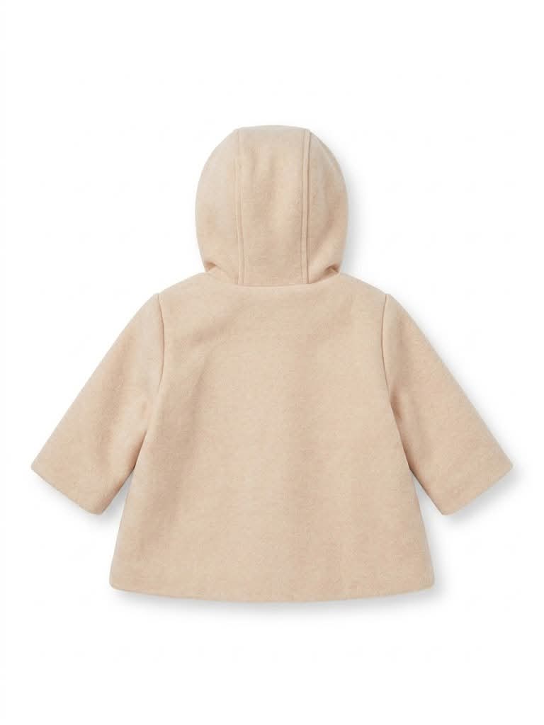 Manteau bébé fille Douillet à Capuche Fourrée – Rose Poudré - 6 mois - Kiabi